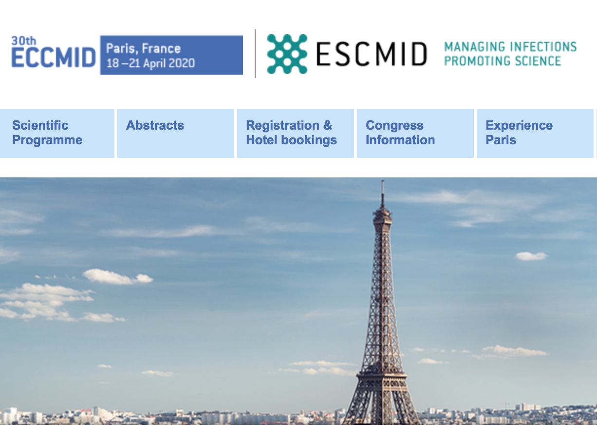Four papers were accepted in 30th ECCMID